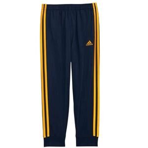 Adidas Boca Juniors colors Originals kids Tricot Joggers In Navy/ Yellow SZ M